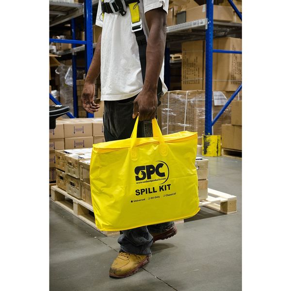 Spill Kit, Chem/Hazmat, Yellow