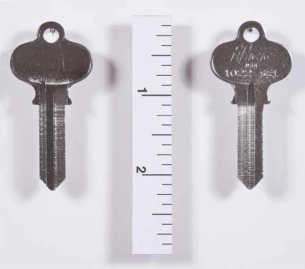 Key Blank, PK10