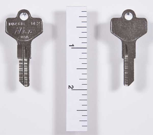 Key Blank, Pins 6, PK10