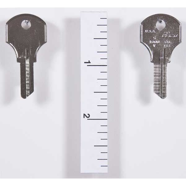Key Blank, Pins 5, PK10