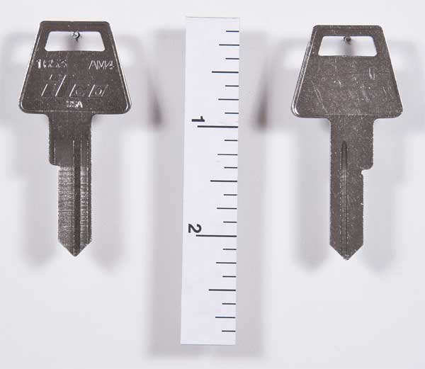 Key Blank, PK10