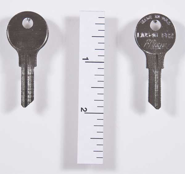 Key Blank, Pins 6, PK10