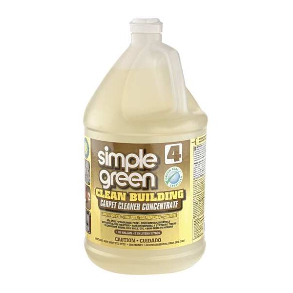 Liquid Glass Cleaner, 1 gal., Blue, Unscented, Jug