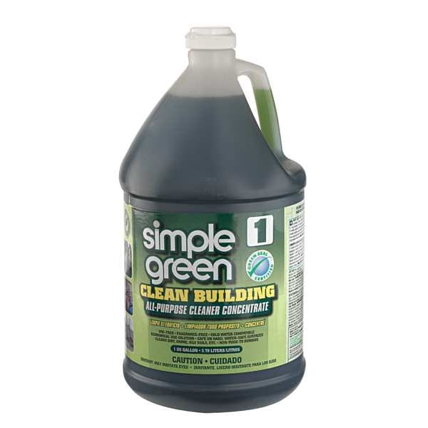 Liquid Glass Cleaner, 1 gal., Blue, Unscented, Jug