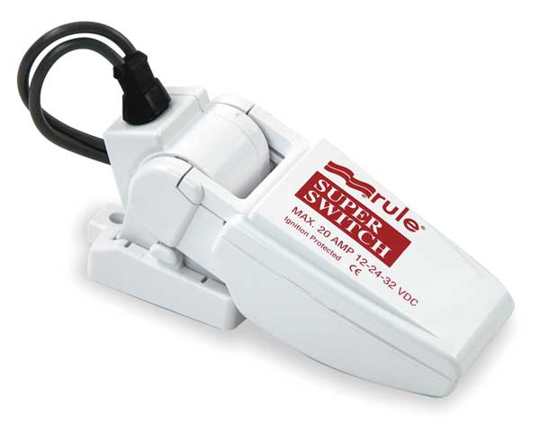 NO Float Switch 12VAC to 24VAC to 32VAC, Length: 5