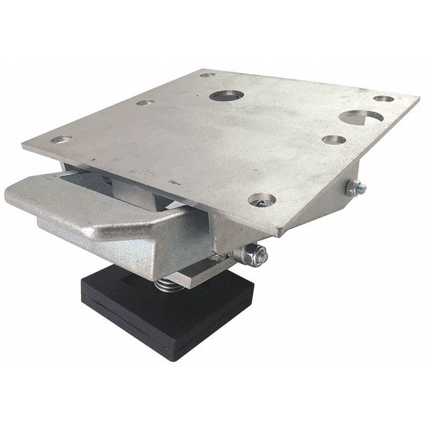 Low Profile Floor Lock, 4-9/16 in H