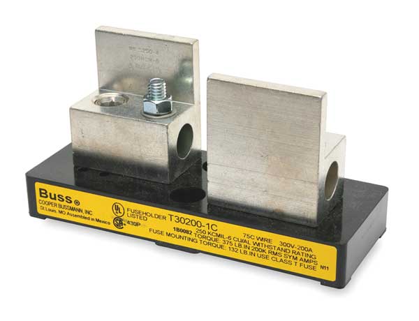 Fuse Block, Industrial, 200A, 1 Pole