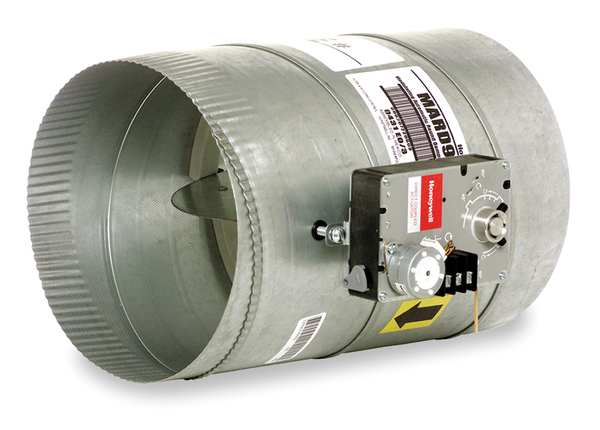 Round Damper, Modulating Automatic, 12In