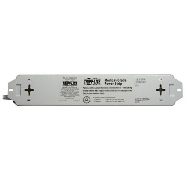 Outlet Strip, 15A, 4 Outlet, 15 ft, White