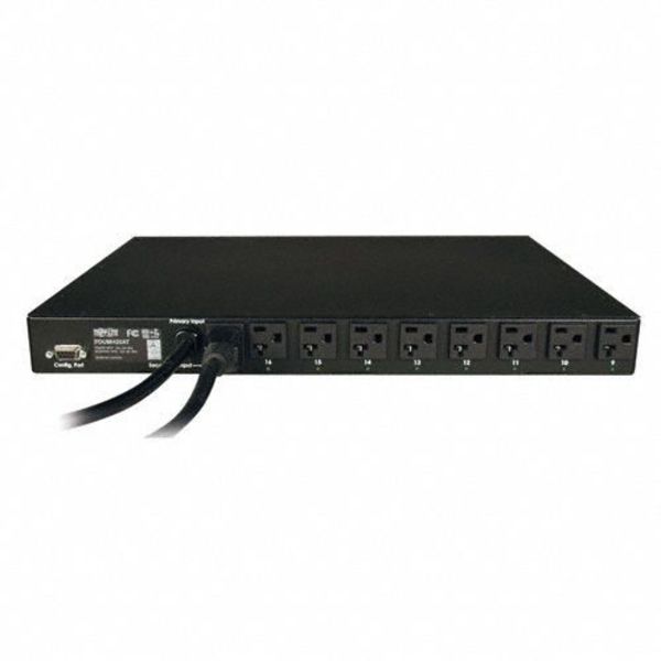PDU, 20A, 16 Outlet, 12 ft, Black