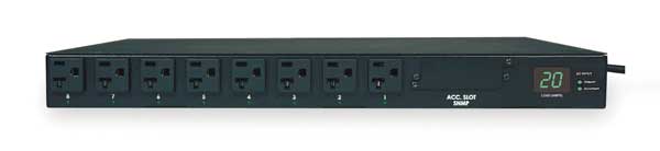 PDU, 20A, 16 Outlet, 12 ft, Black