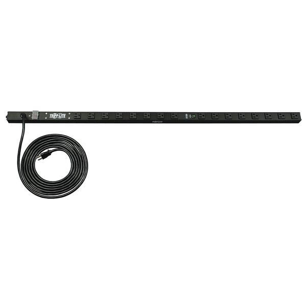 PDU, 15A, 16 Outlet, 15 ft, Silver