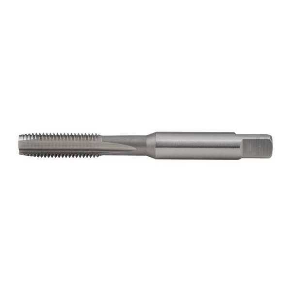 Straight Flute Hand Tap , M6-1.00 , Plug , 3 Flutes, UNC