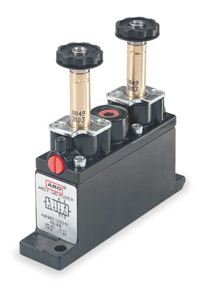 Solenoid Air Control Valve, 1/8 In, 120VAC