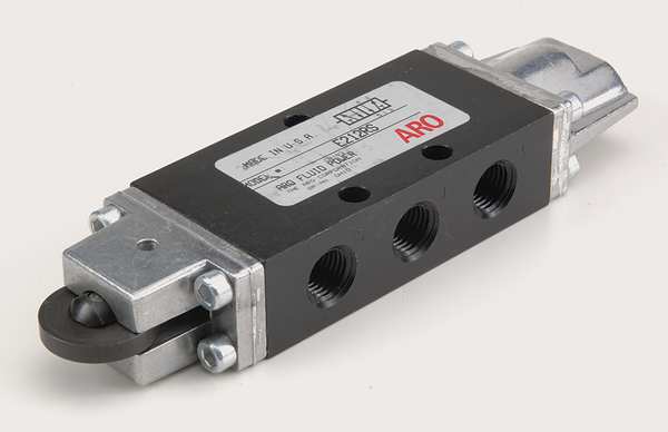 Manual Air Control Valve, 4-Way, 1/4in NPT