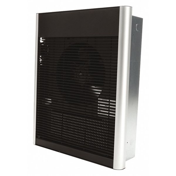 Recessed Electric Wall-Mount Heater, Recessed or Surface, 4800 W