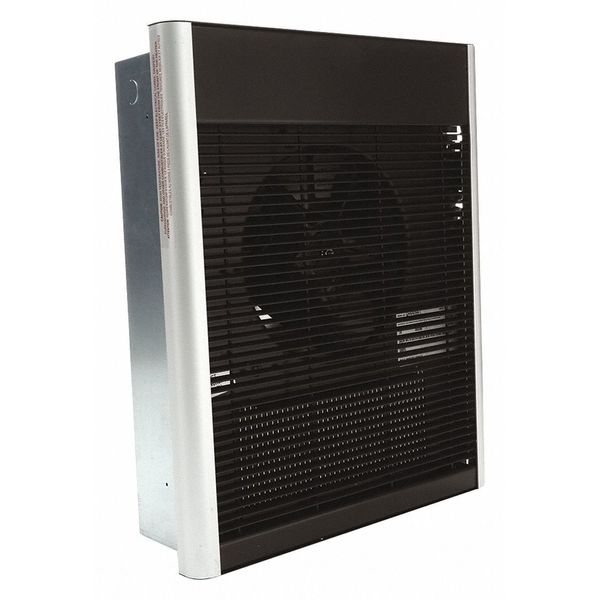Recessed Electric Wall-Mount Heater, Recessed or Surface, 4800 W