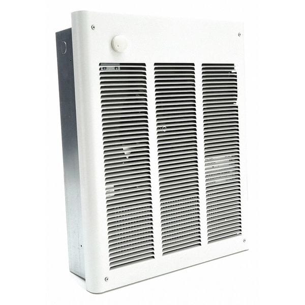 Recessed Electric Wall-Mount Heater, Recessed or Surface, 240/277V AC