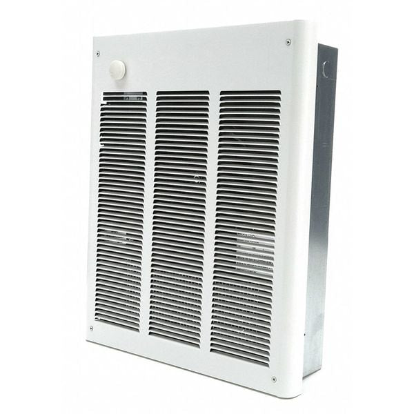 Recessed Electric Wall-Mount Heater, Recessed or Surface, 240/277V AC