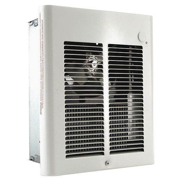 Recessed Electric Wall-Mount Heater, Recessed or Surface, 208/240V AC