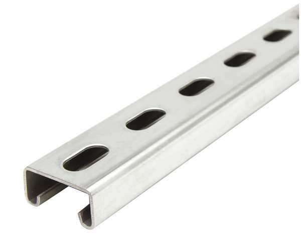 Strut Chan, 5ft.L, Stndrd, 304 Stnlss Steel