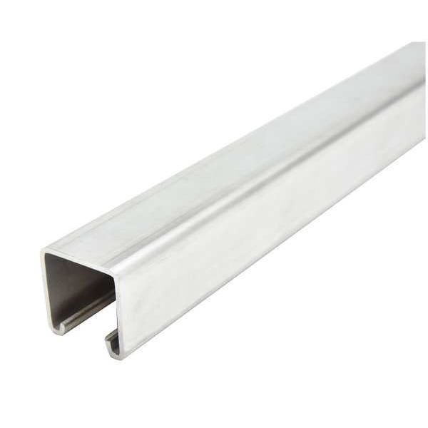 Strut Chan, 4 ft.L, Solid, 304 SS