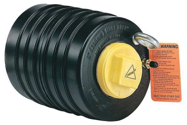 Test Ball Plug, Pneumatic, 8 In