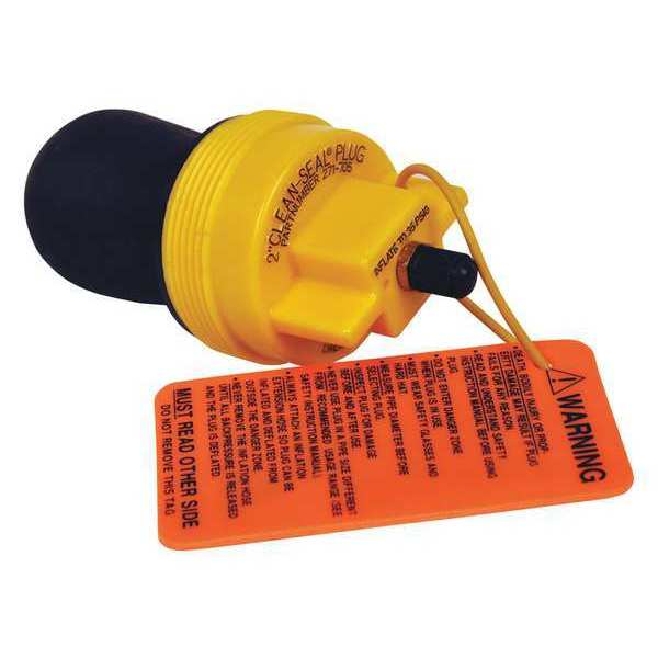 Pipe Plug, Pneumatic, 2 In
