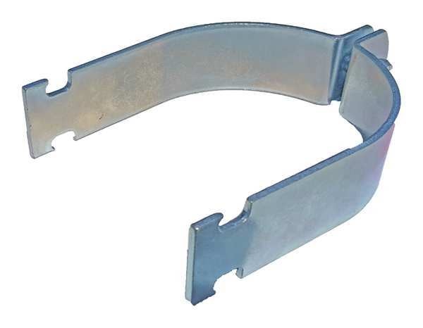 Channel Rigid Pipe Strap, 3-1/2 In, PK10