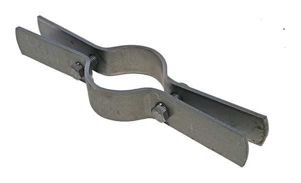 Channel Riser Clamp, 2 In, Black