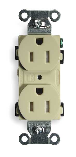 15A Duplex Receptacle 125VAC 5-15R IV