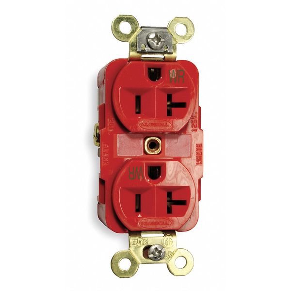 20A Duplex Receptacle 125VAC 5-20R RD
