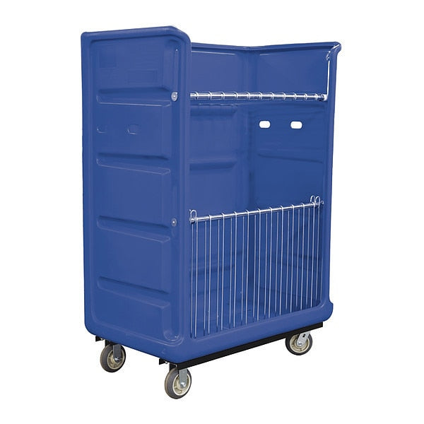 Turnabout, 48 cu ft, Blue, Wire Shelves