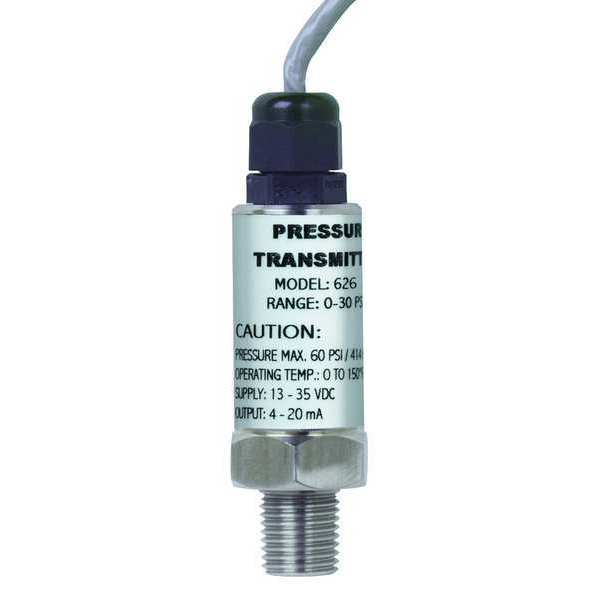 Pressure Transmitter, 0-1000psi, 36In Lead
