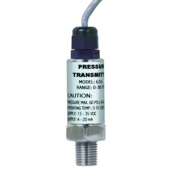 Pressure Transmitter, 0-2000psi, 36In Lead
