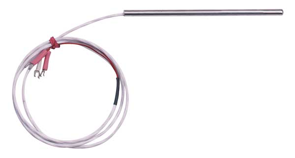 Surface Probe, RTD, Pt 100 Ohm, 18 In L