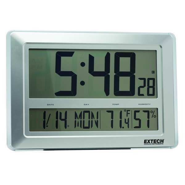 Clock Digital Hygrometer, 23 to 122 F