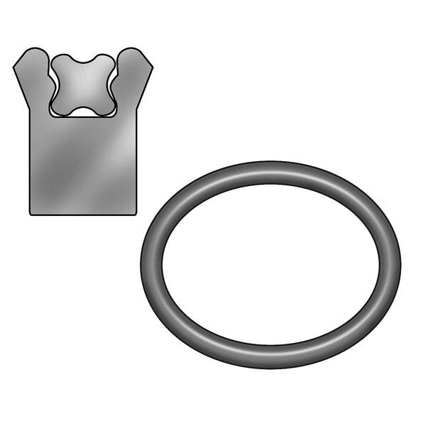Rod Seal, 1/4 ID x 1/2 OD, 1/8 W, PK2