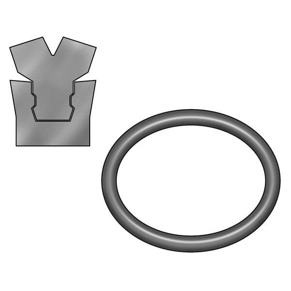 Rod Seal, 4 ID x 4 3/4 OD, 3/8 W x 5/8 H