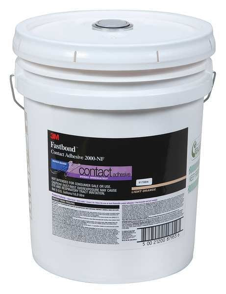 Contact Cement, 2000NF Series, Blue, 5 gal, Pail