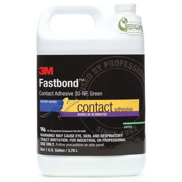 Contact Cement, 30NF Series, Green, 1 gal, Can