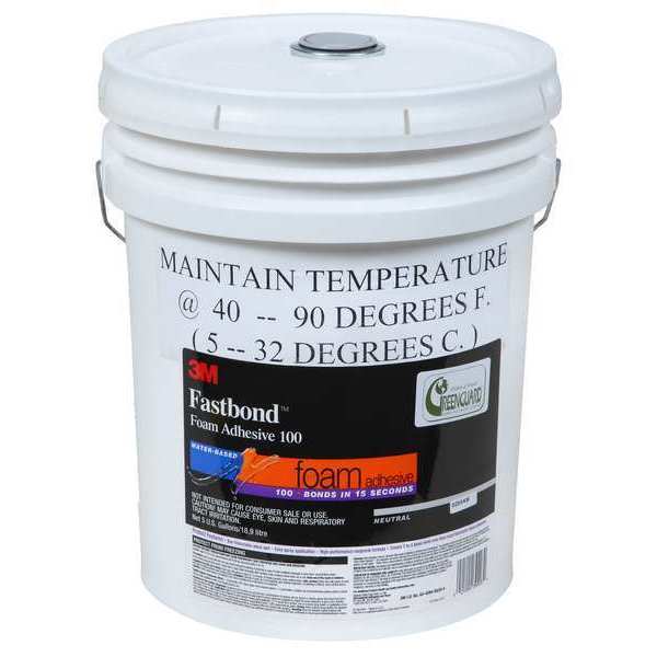 Contact Cement, 100NF Series, Neutral, 5 gal, Pail