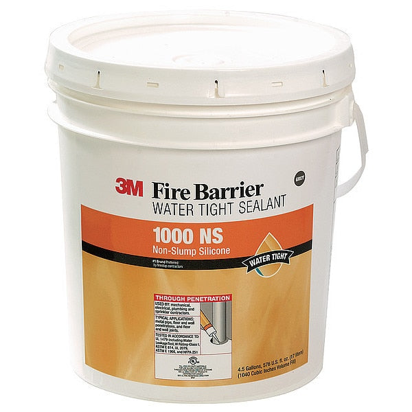 Fire Barrier Sealant, 4-1/2 gal., Gray