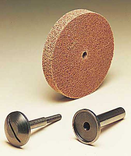 Unitized Wheel, 3x1/2x1/4, AO, MED, PK20