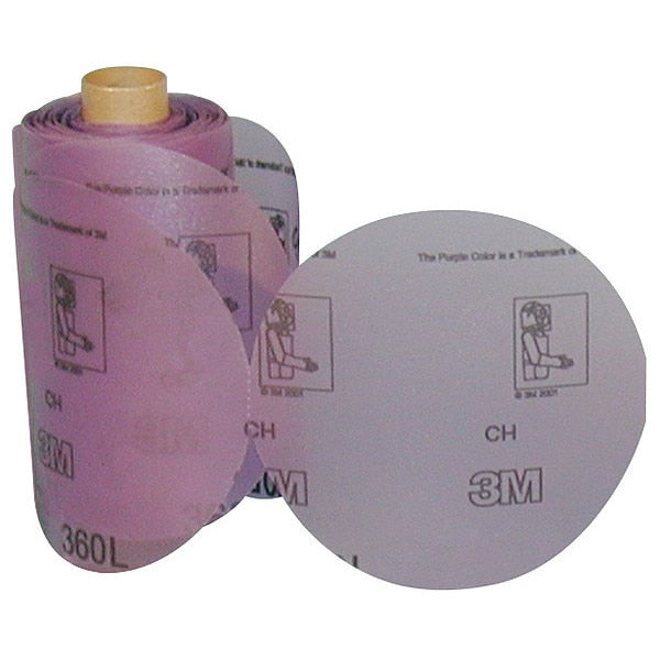 PSA Disc Roll, 6 In, 320 Grit, PK500