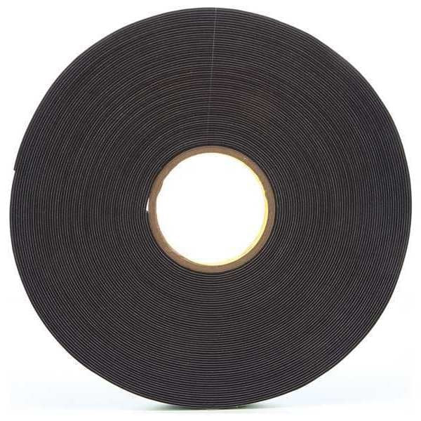 Double Sided Tape, 1 in., Black, 36 yd., PK9