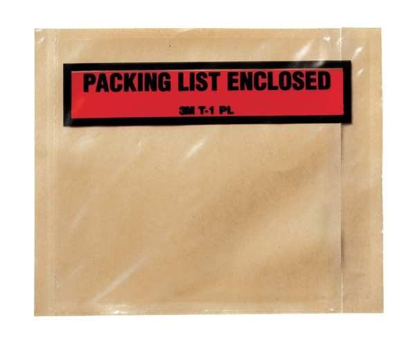 Packing List Envelope, Clear, PK1000