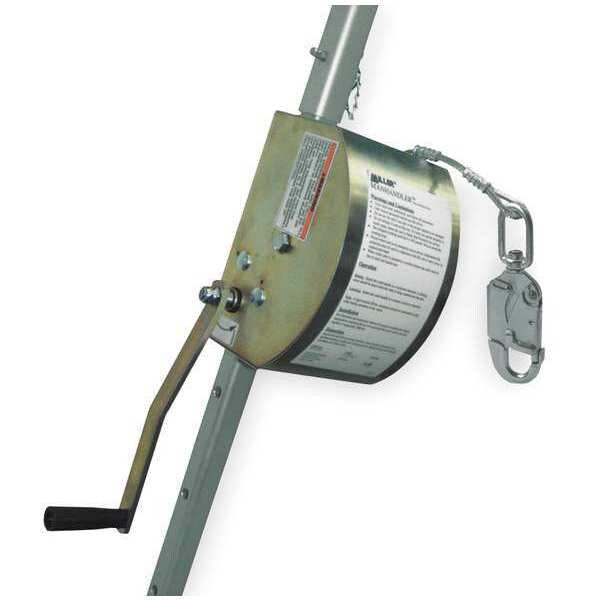 Conf.Space Winch, 65 ft., Steel