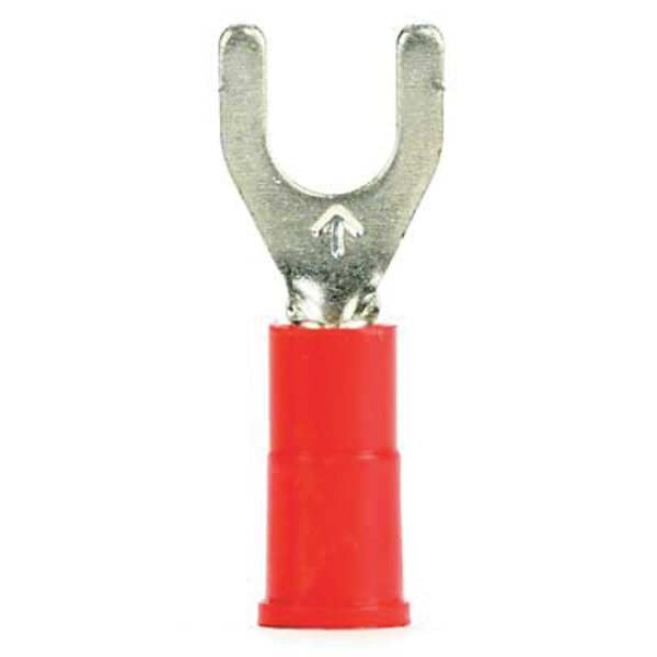 22-18 AWG Vinyl Fork Terminal #10 Stud PK1000