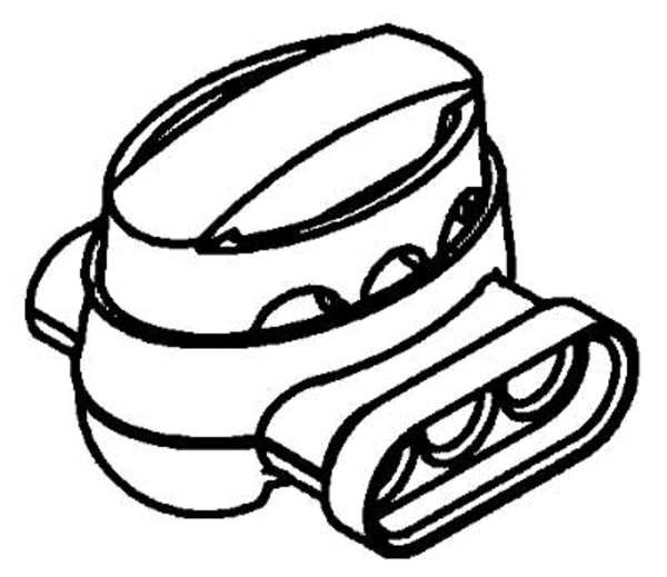 Displacement Connectr, 22-14 AWG, PK500